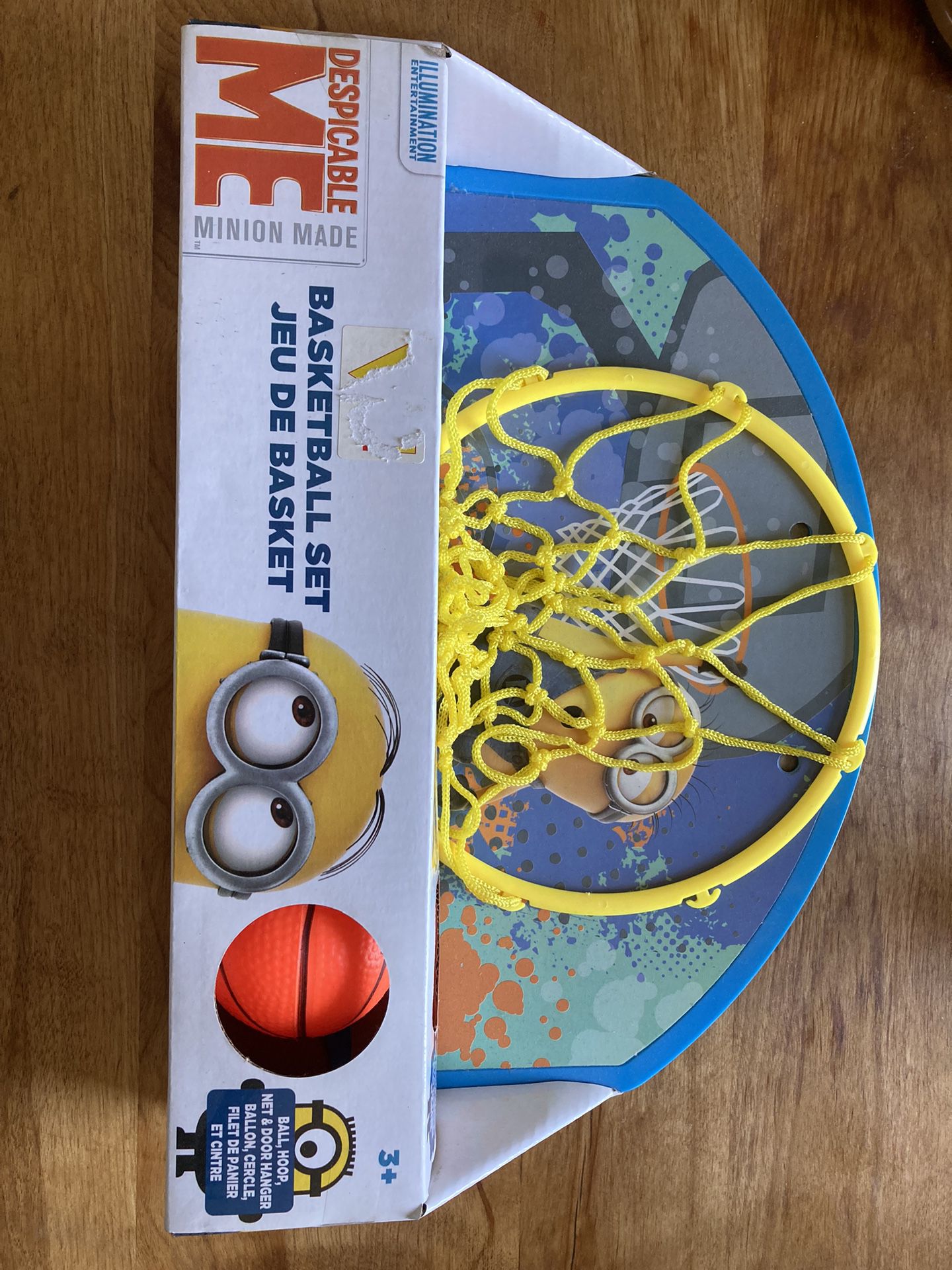 Mini Basketball Hoop & Ball For Door