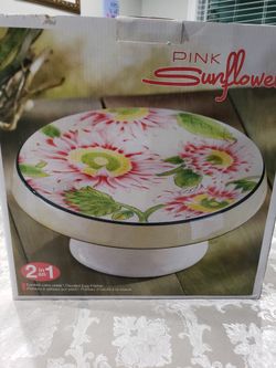 2 In 1 Cake Platter And Egg Server