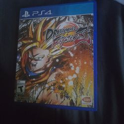 Ps4 dragon ball fighterZ