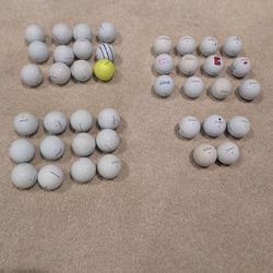 Assorted Golf Balls