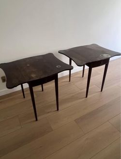Antique Wooden Side Tables-DIY Project