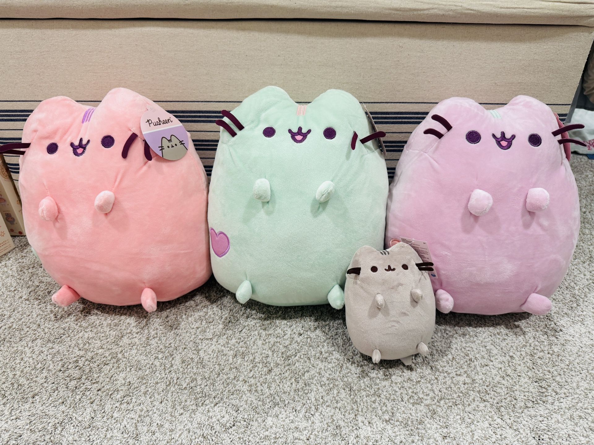 NWT Pusheen Plushies Daiso Sanrio Stationary Totoro Real Littles Mini Purses