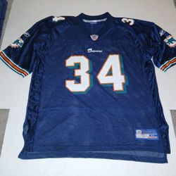 Ricky WIlliams Miami Dolphins Vintage Reebok Jersey XL Men Alternative