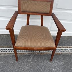 MCM Architectural Wooden Chair—OBO