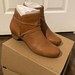 Abeo Biosystems Maya Women’s Leather 8.5 N Booties Shoes