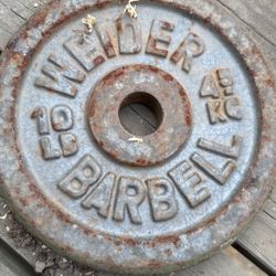 2/10LB WELDER BARBELL