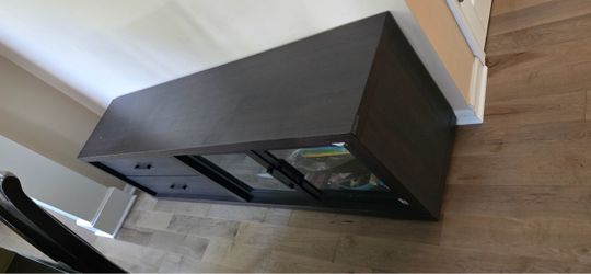 Console tv large with storage