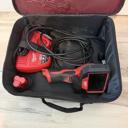 Milwaukee M12 12V Lithium-Ion Corldless M-SPECTOR 360-Degree 10 ft. Inspection Camera Kit