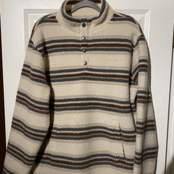 Lucky Brand Fleece Pullover Shirt