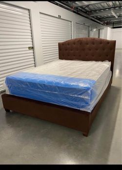 Luxurious comfy bed frames available in all sizes king queen twin full delivery available!
