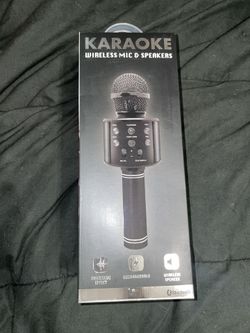 Karaoke Wireless Mic & Speakers