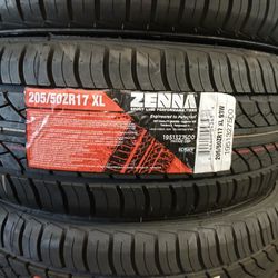Set De Llantas Nuevas 205 50 17 ZENNA 