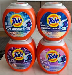 New Laundry Detergent Tide XL Pods Downy Febreze