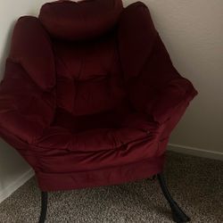 Burgundy Chair 