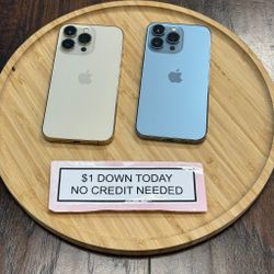 ✨ Pro-Level Cameras! - iPhone 13 Pro – Payments available with $5 DOWN ! - Smartphone 