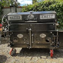 2 In 1 BBQ (Smoker/ Santa Maria Hybrid)