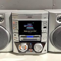Vintage Stereo System Phillips WORKING READ THE DESCRIPTION!