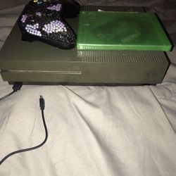 Microsoft Xbox One S 1TB Battlefield Military Green 