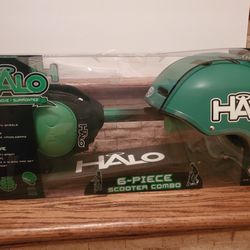 Halo 6 Piece Scooter Combo