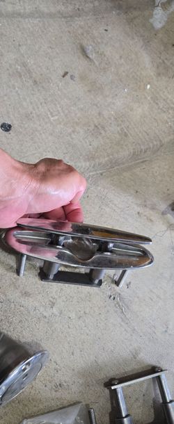 Stainless steel boat pop up cleats