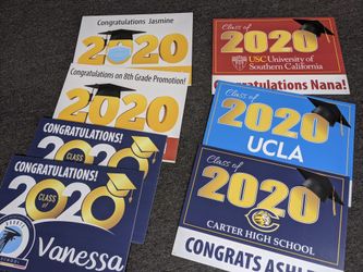 Graduation Yard Signs