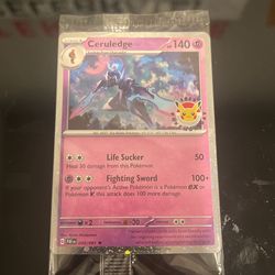 Ceruledge Pokémon Day Promo Card