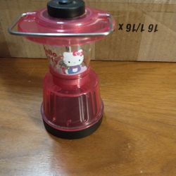 Hello Kitty Pink LED Lantern