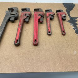 Ridgid Pipe Wrenches 