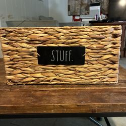 Rae Dunn Stuff Basket 