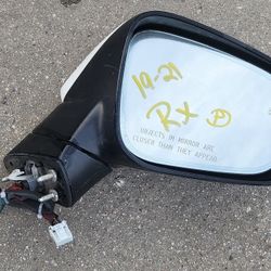 2019 2020 2021 2022 LEXUS RX350 RIGHT PASSENGER MIRROR
