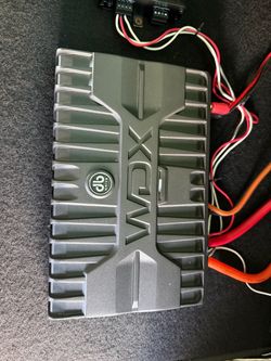 WDX 2000  watt amp 1om  1ch