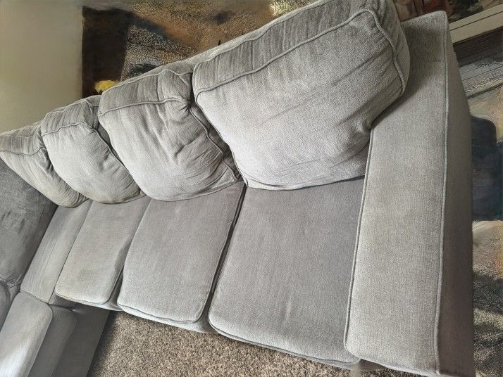 Gray Sectional Couch 