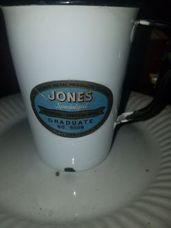Vintage Jones medical cup
