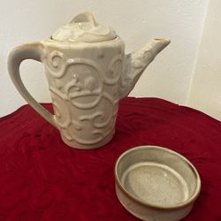 Teapot & Tea Bag Holder 
