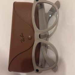 Ray-Ban transition glasses with case And Receipt