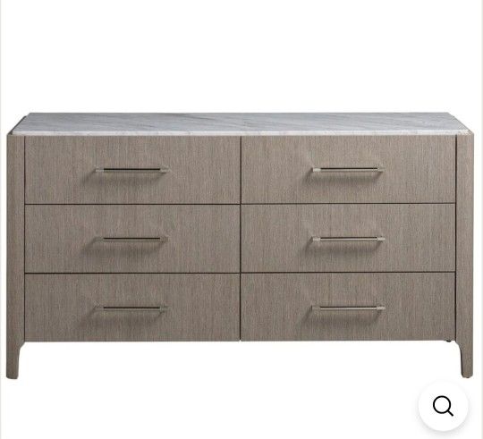 Grey Marble Top Dresser Orig $4500
