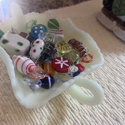 Glass Candy Figurines 