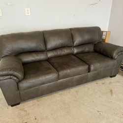 Leather Sleeper Sofa