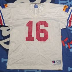 Used YOUTH Arizona Cardinals Jake Plummer Champion Jersey, Youth Large (14-16)