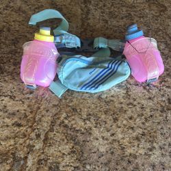 Nathan Hydration Belt Used - Bottles Included 