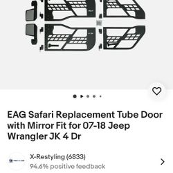 Jeep Gladiators.  Doors. Wrangler Bumper 