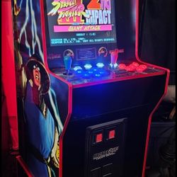 Retro Mortal Kombat Arcade1up Cabinet With Over 15,000 Video Games 