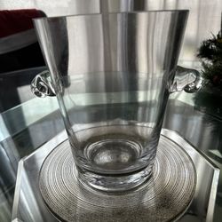 Vintage Vera Wang Glass Ice Bucket