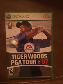 Xbox 360 tiger woods 07
