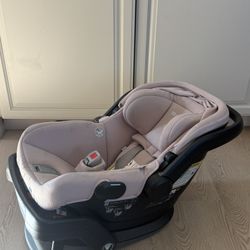 Pink Baby Car Seat With Base 