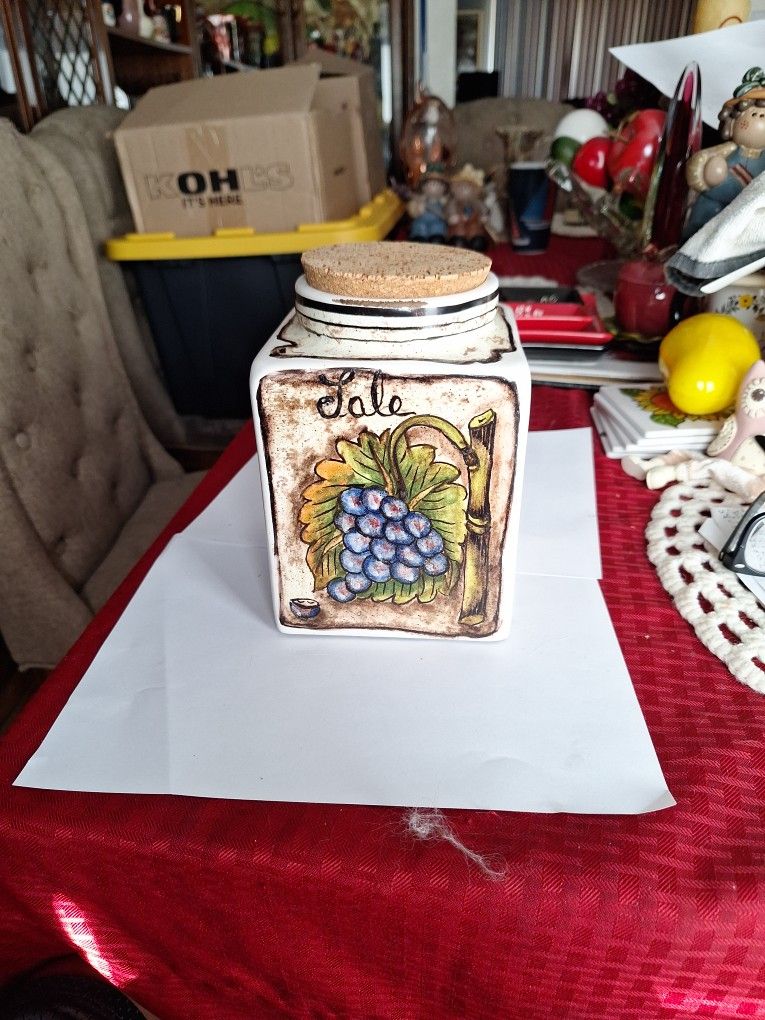Italian Sale Jar