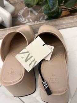 Zara Slide Sandals Size 36/37