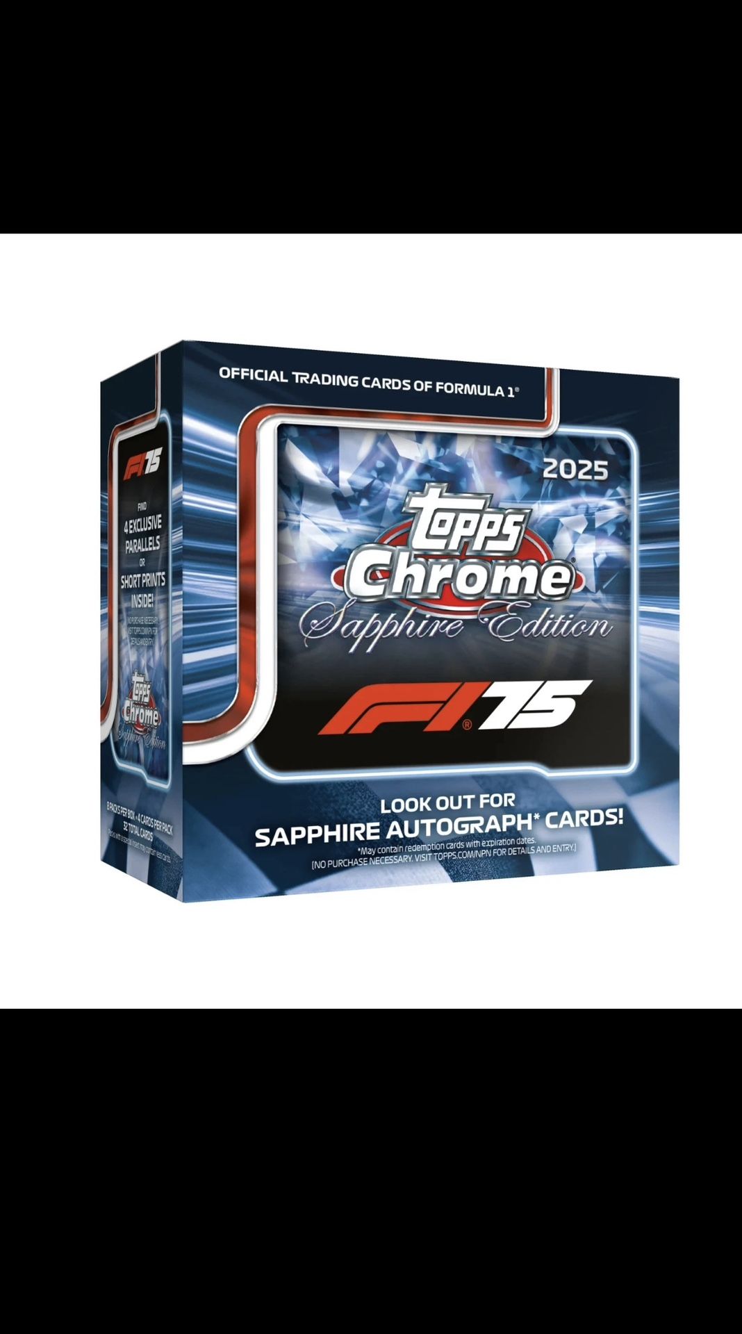 2025 Topps Chrome® Formula 1® - Sapphire Edition X5