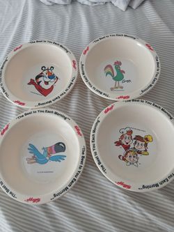 Kellogg Cereal  Bowls