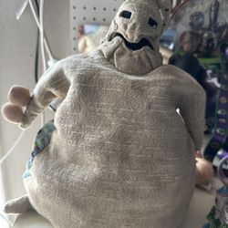 Two Face Disney Store Nightmare Before Christmas Oogie Boogie Plush 12"